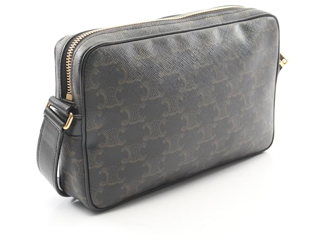 Céline Celine Triomphe Messenger Bag Medium Schwarz - Ansicht 2