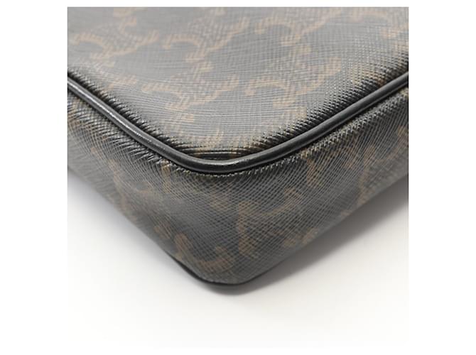 Céline Celine Triomphe Messenger Bag Medium Schwarz - Ansicht 6