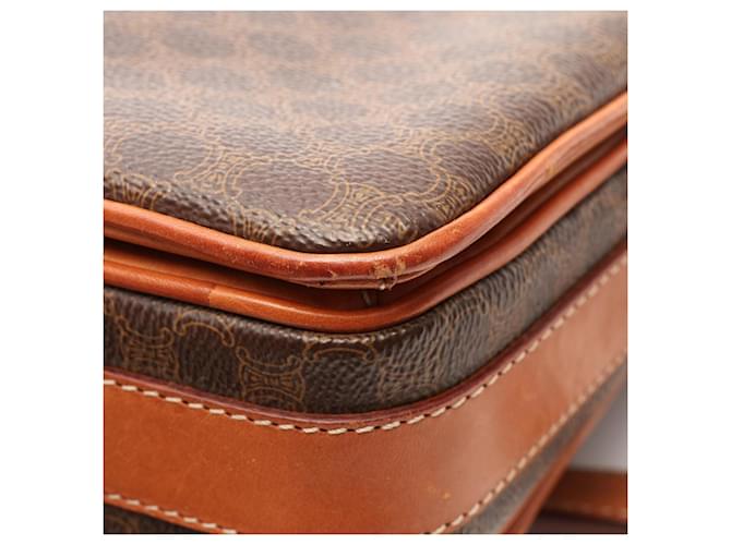 Céline Borsa a Spalla Celine Macadam Marrone - vista 10