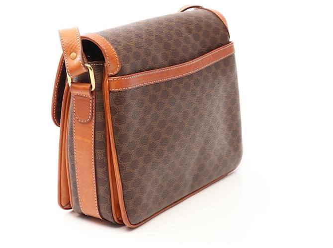 Céline Borsa a Spalla Celine Macadam Marrone - vista 2