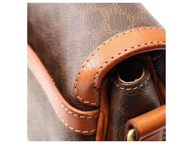 Céline Borsa a Spalla Celine Macadam Marrone - vista 8