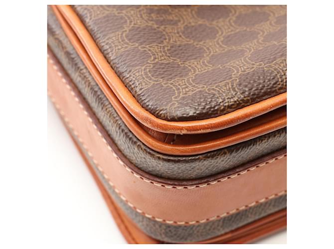 Céline Borsa a Spalla Celine Macadam Marrone - vista 9