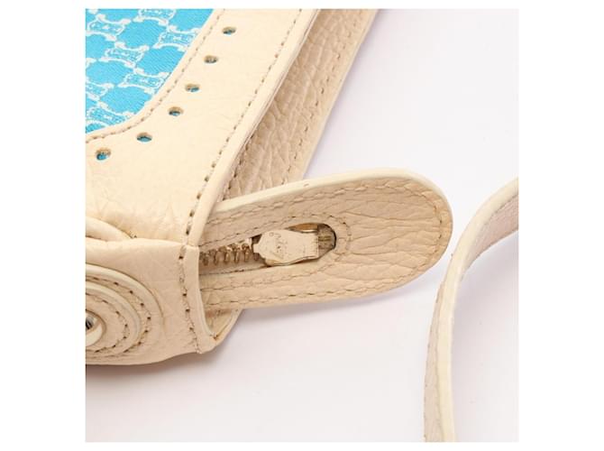 Céline Borsa a Spalla Celine Macadam Blu Crudo - vista 9
