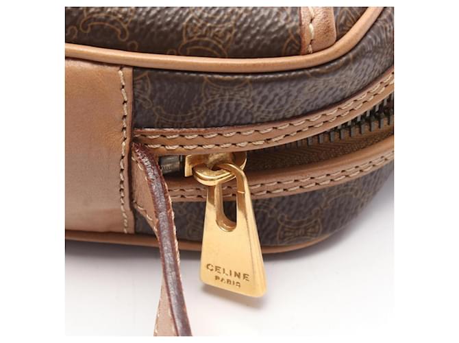 Céline Borsa a Spalla Celine Macadam Marrone - vista 10