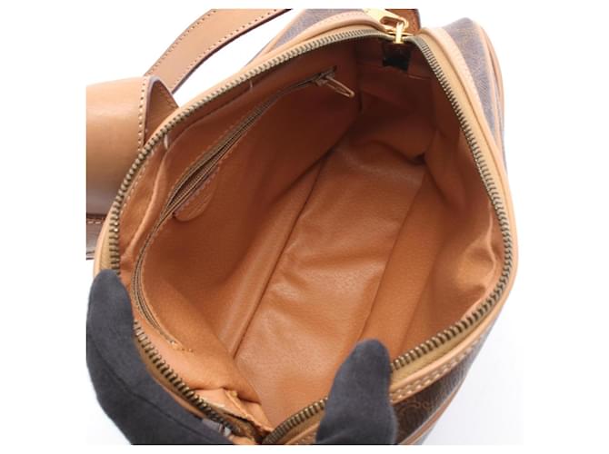 Céline Borsa a Spalla Celine Macadam Marrone - vista 3