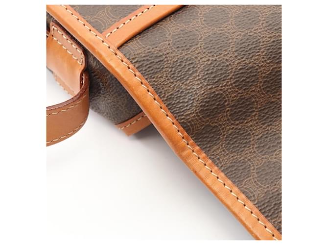 Céline Borsa a Spalla/Borsa a Mano Celine Macadam Marrone - vista 7