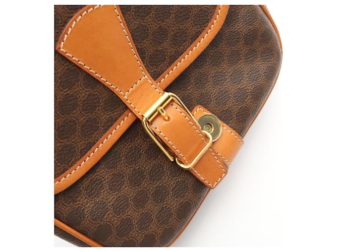 Céline Borsa a Spalla/Borsa a Mano Celine Macadam Marrone - vista 9