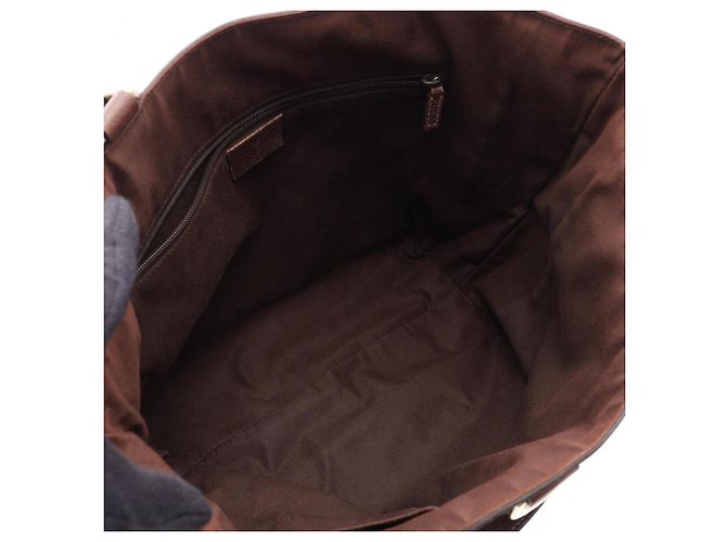 Borsa Tote Abbey GG Canvas Gucci Marrone Beige - vista 3