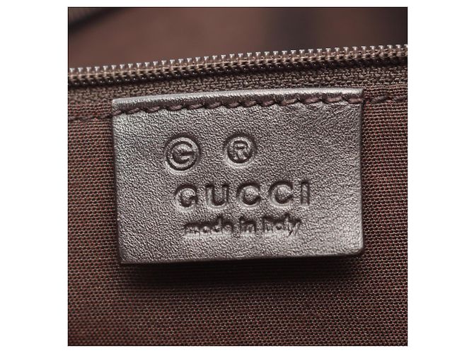 Borsa Tote Abbey Horsebit Gucci Marrone - vista 4