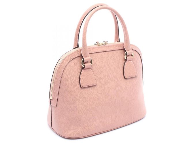 Borsa 2 Way Gucci Interlocking G rosa - vista 2