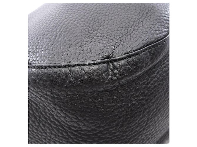 Bolso de Hombro Gucci Interlocking G Negro - vista 5