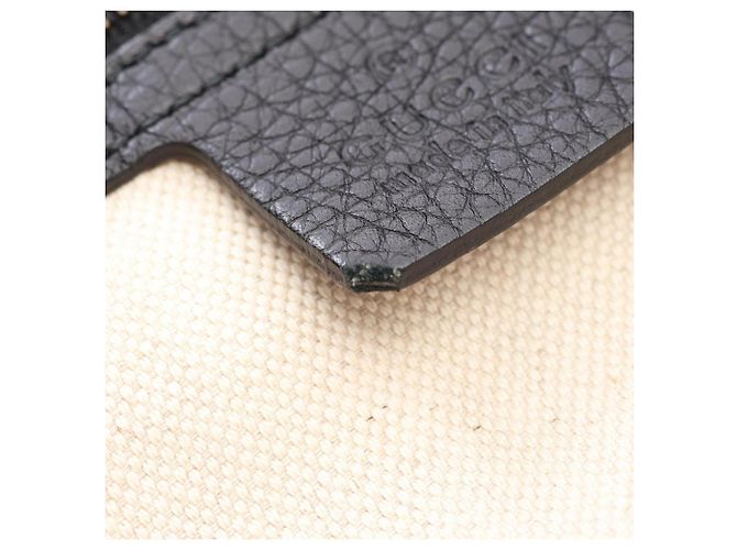 Bolso de Hombro Gucci Interlocking G Negro - vista 8