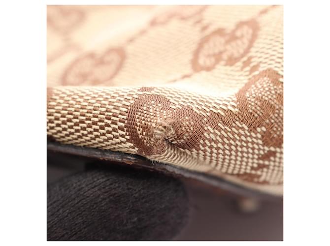 Borsa Tote Gucci Eclipse GG Canvas Marrone Beige - vista 6