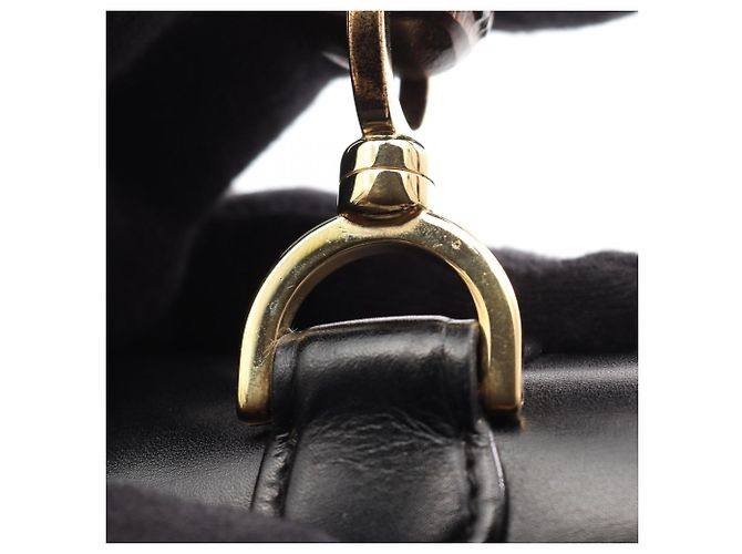 Borsa 2-Way Old Bamboo Gucci Nero - vista 11
