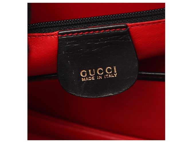 Borsa 2-Way Old Bamboo Gucci Nero - vista 4