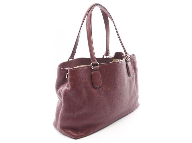 Gucci Soho Interlocking G 2-Way Tote Tasche Bordeaux - Ansicht 2
