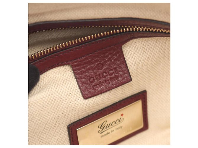 Gucci Soho Interlocking G 2-Way Tote Tasche Bordeaux - Ansicht 4