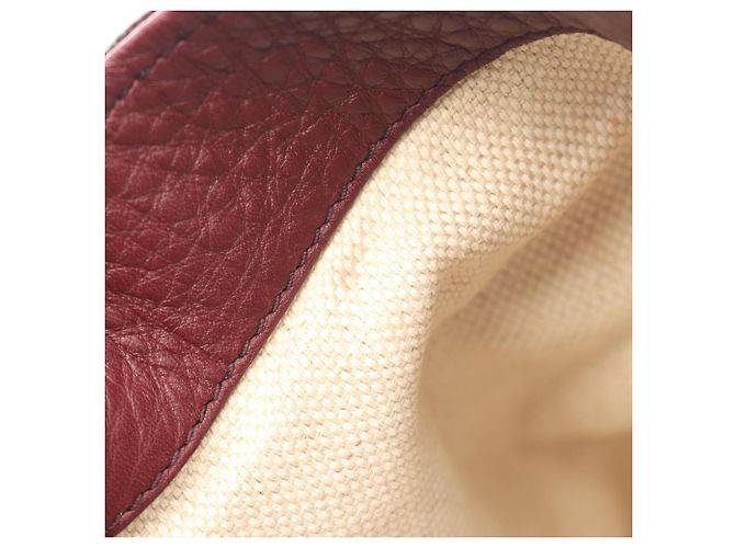 Gucci Soho Interlocking G 2-Way Tote Tasche Bordeaux - Ansicht 5