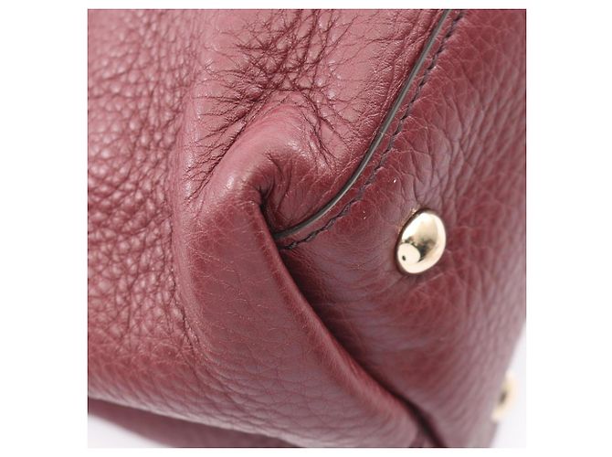 Gucci Soho Interlocking G 2-Way Tote Tasche Bordeaux - Ansicht 6