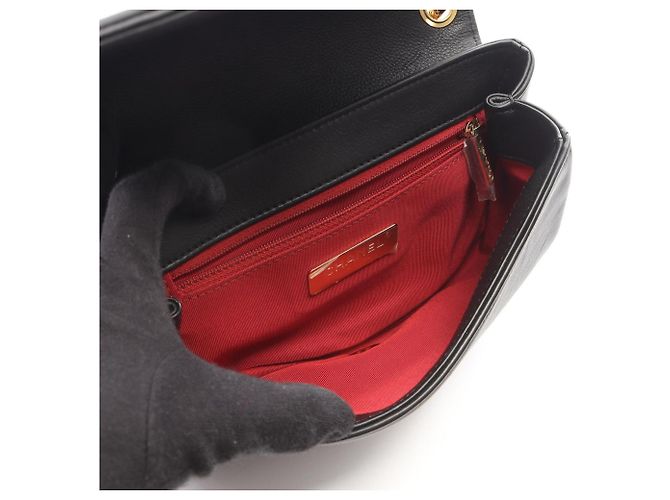 Borsa a Spalla Chanel Matelassé Nero - vista 3