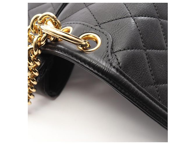 Borsa a Spalla Chanel Matelassé Nero - vista 7