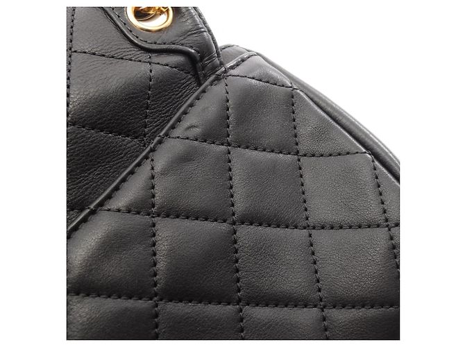 Borsa a Spalla Chanel Matelassé Nero - vista 8