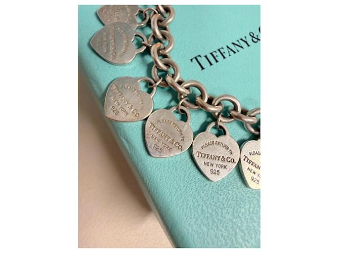 Tiffany & Co tiffany &co multi heart bracciale Argento - vista 10