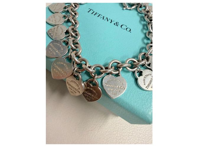 Tiffany & Co tiffany &co multi heart bracciale Argento - vista 12