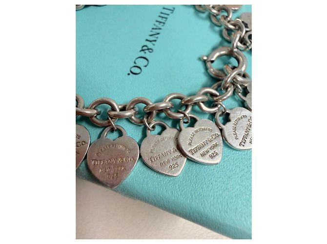 Tiffany & Co tiffany &co multi heart bracciale Argento - vista 14