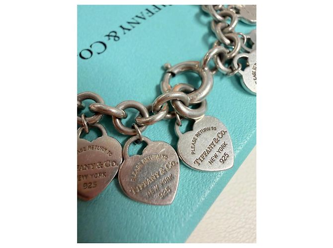 Tiffany & Co tiffany &co multi heart bracciale Argento - vista 15