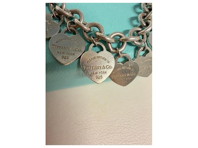 Tiffany & Co tiffany &co multi heart bracciale Argento - vista 2