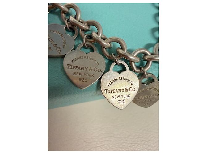 Tiffany & Co tiffany &co multi heart bracciale Argento - vista 3