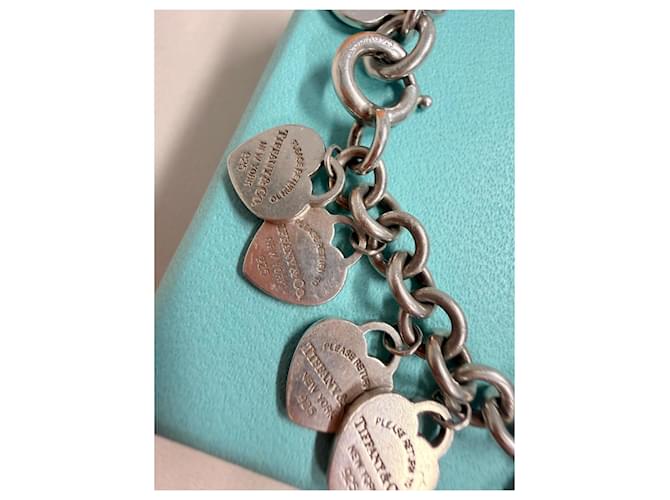 Tiffany & Co tiffany &co multi heart bracciale Argento - vista 4