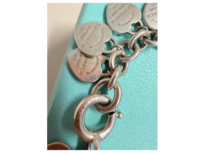Tiffany & Co tiffany &co multi heart bracciale Argento - vista 6