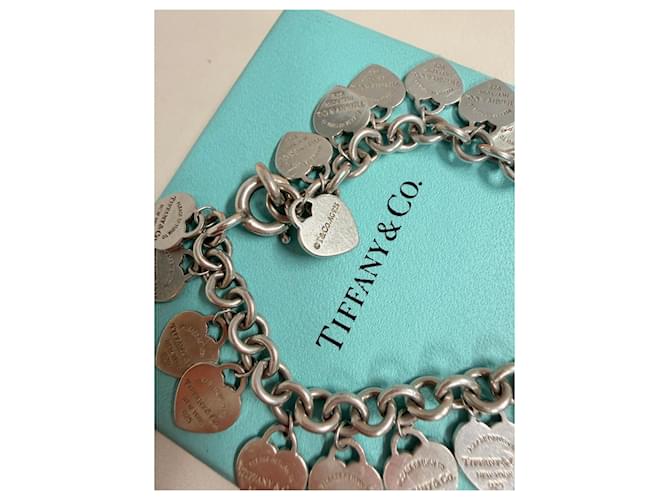 Tiffany & Co tiffany &co multi heart bracciale Argento - vista 7