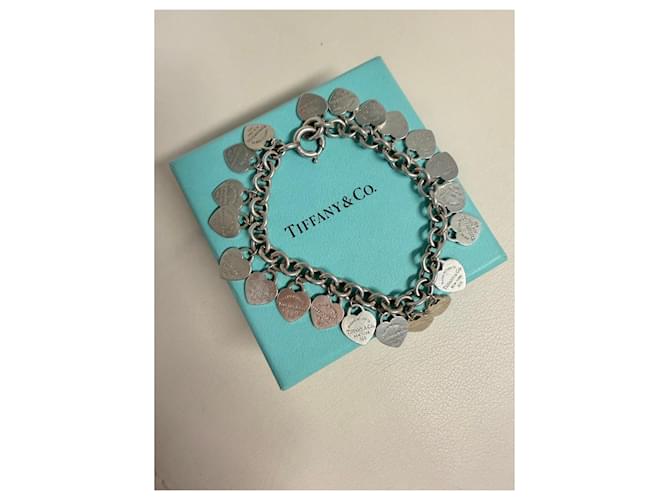 Tiffany & Co tiffany &co multi heart bracciale Argento - vista 8