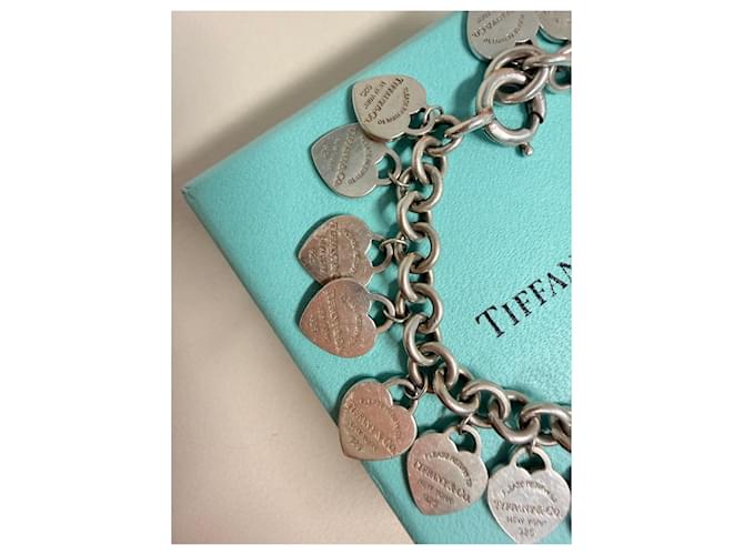Tiffany & Co tiffany &co multi heart bracciale Argento - vista 9