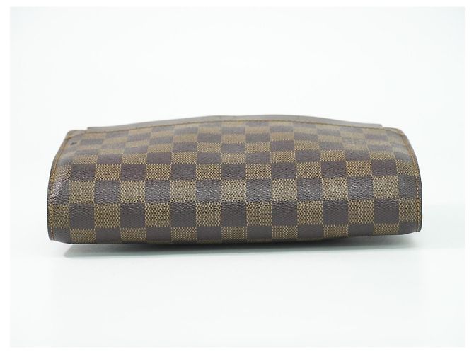 Louis Vuitton Pochette Saint Louis Damier Marrone - vista 3