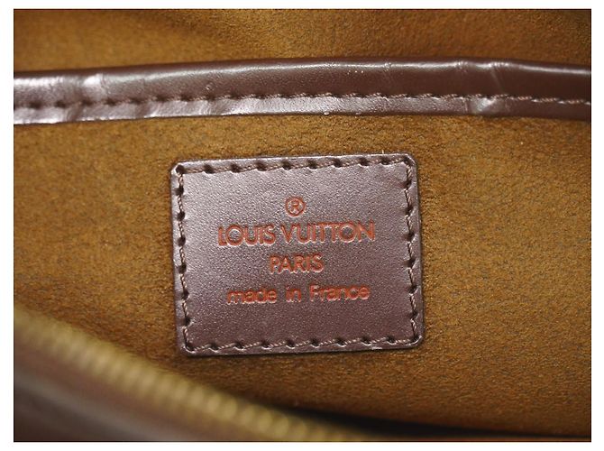 Louis Vuitton Pochette Saint Louis Damier Marrone - vista 6