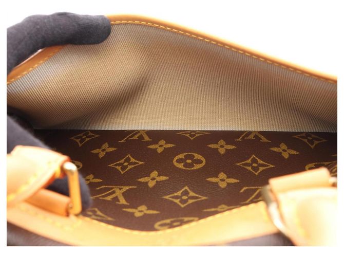 Borsa Louis Vuitton Trouville Monogram Marrone - vista 11