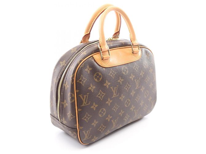 Borsa Louis Vuitton Trouville Monogram Marrone - vista 2