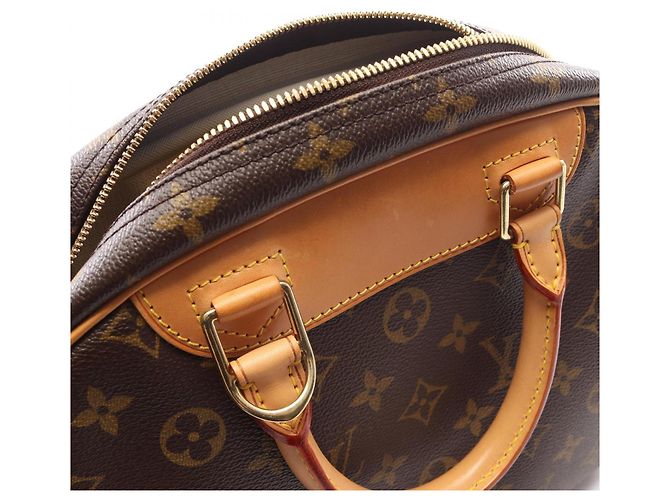 Borsa Louis Vuitton Trouville Monogram Marrone - vista 8