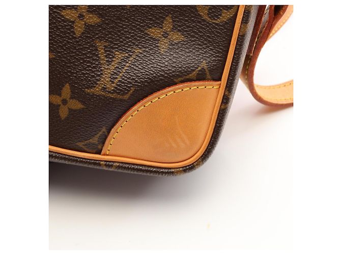 Borsa a Spalla Louis Vuitton Trocadero 27 Monogram Marrone - vista 8
