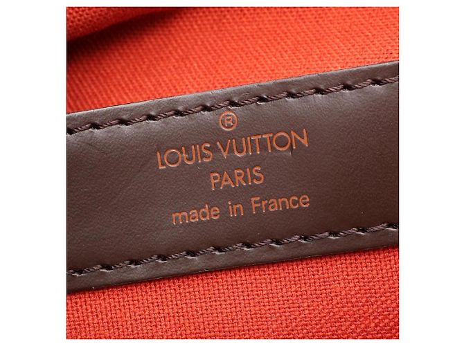 Borsa a Spalla Louis Vuitton Naviglio Marrone Damier ebene - vista 4