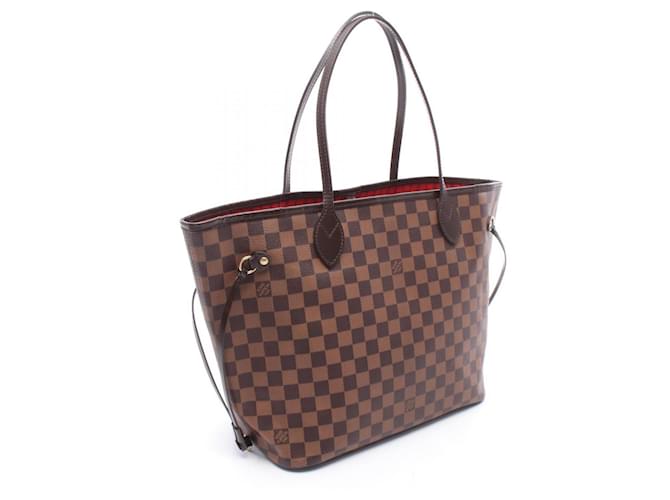 Borsa Tote Louis Vuitton Neverfull MM Marrone - vista 2