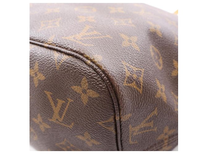 Borsa Tote Louis Vuitton Neverfull MM Marrone - vista 10