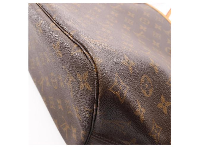 Borsa Tote Louis Vuitton Neverfull MM Marrone - vista 10