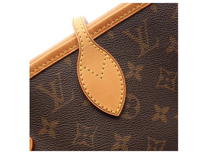 Borsa Tote Louis Vuitton Neverfull MM Marrone - vista 11
