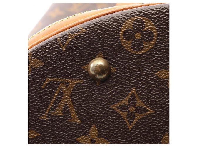 Borsa a tracolla Louis Vuitton Monogram Bucket GM Marrone - vista 11