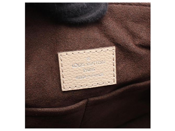 Borsa Louis Vuitton Mahina Haumea Beige - vista 4